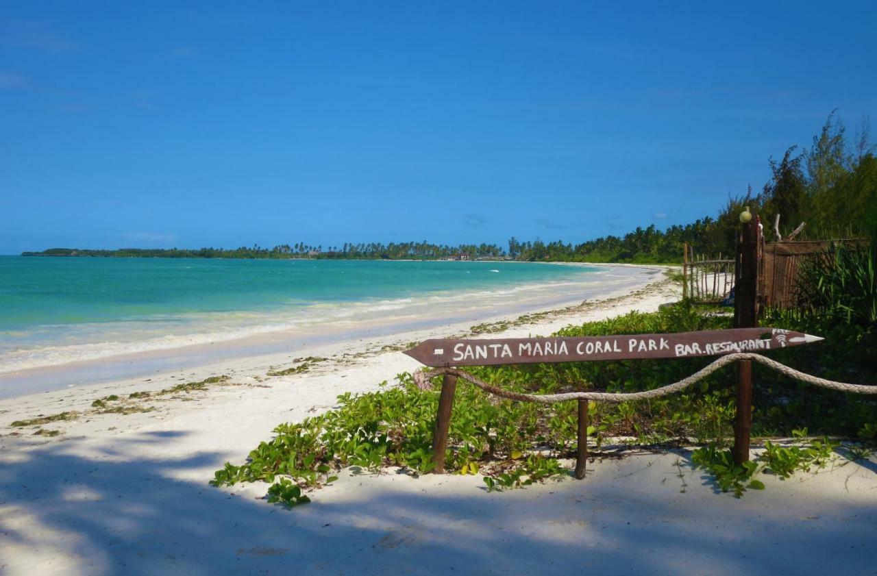 Santa Maria Coral Park Hotell Pongwe Exteriör bild
